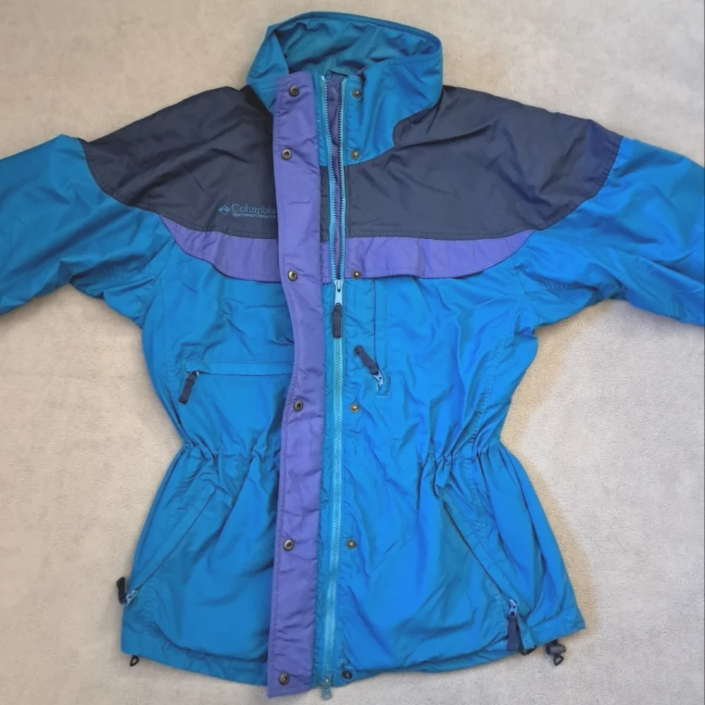Columbia Teal Blue Women's Outdoor Jacket